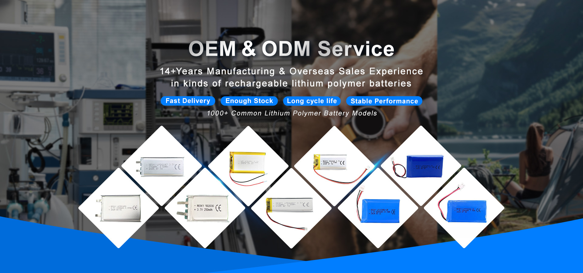 chất lượng Pin Lithium Polymer nhà máy sản xuất