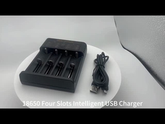 4 khe cắm 18650 Bộ sạc pin sạc lại 4.2V 2A Cho pin Li-ion Ni-MH Ni-CD
