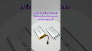 Sắp xếp lại pin lithium polymer LP804070 3.7v 3000mAh 11.1wh cho khách hàng Bắc Mỹ
