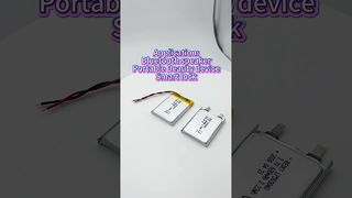 Pin pin lithium polymer có thể sạc lại 503040 3.7v 600mAh đến Châu Âu #power pin #lithium cell
