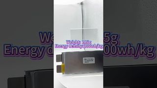 Pin lithium polymer bán rắn có thể sạc lại điện áp cao 3.9V 16Ah cho các ứng dụng Rc