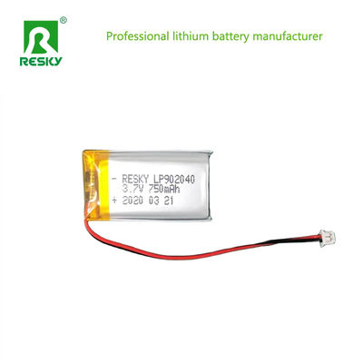 Mua Bộ pin Lithium Polymer Cell 902040 3.7V 700mAh 750mAh Cho đèn pin LED online manufacture