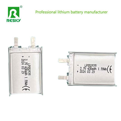 Mua Máy pin Lipo tùy chỉnh 552535 3.7V 430mAh 400mAh online manufacture