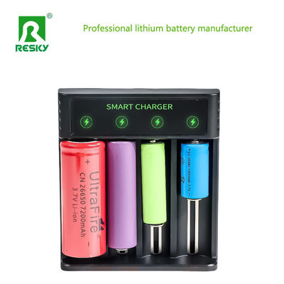 Mua 4 khe cắm 18650 Bộ sạc pin sạc lại 4.2V 2A Cho pin Li-ion Ni-MH Ni-CD online manufacture