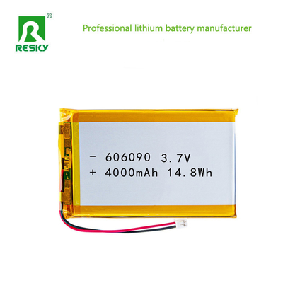 Mua Pin pin pin lithium ion polymer 606090 3.7V 7.4V 4000mAh 14.8Wh Pin pin pin Li-Polymer có thể sạc lại sản xuất trực tuyến