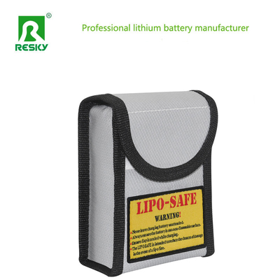 Mua Đỏ Đen Bạc chống cháy RC Lithium pin gói túi lưu trữ an toàn 46x95x115mm sản xuất trực tuyến