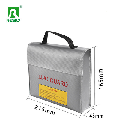 Mua Túi an toàn pin Lipo RC chống cháy, chống thấm nước, chống nổ có khóa kéo 45x165x215mm sản xuất trực tuyến