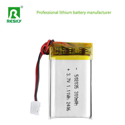 Mua Pin Lithium Ion Polymer Cell 502035 3.7v 300mAh 350mAh 1.11wh Pin sạc sản xuất trực tuyến