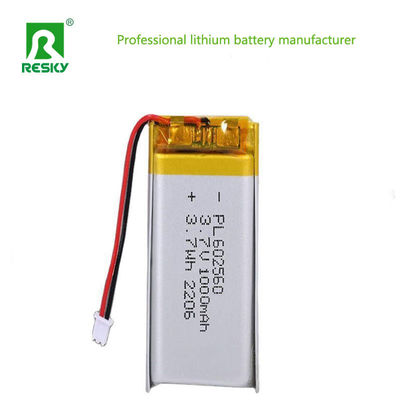 Mua Pin pin Lithium LP602560 3.7v 4.2v 1000mAh Pin sạc Lipolymer cho Thiết bị theo dõi GPS sản xuất trực tuyến