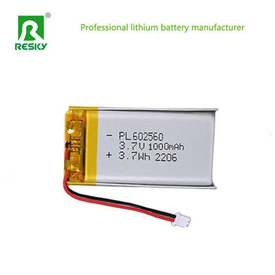 Mua Pin pin lipo pin LP602560 3.7v 4.2v 1000mAh 3.7wh pin lithium polymer cho Khóa thông minh sản xuất trực tuyến