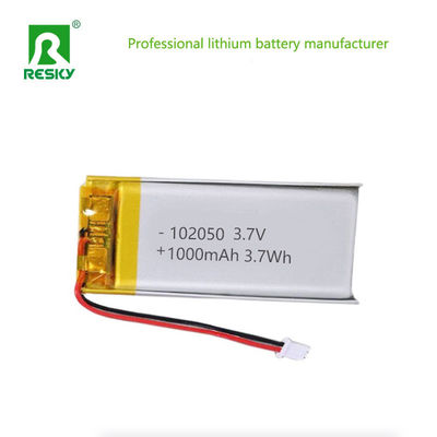 Mua Pin Lithium Polymer 102050 3.7v 1000mAh 3.7Wh Pin Lipo Có Thể Sạc Lại Dùng Cho Thiết Bị Cầm Tay sản xuất trực tuyến