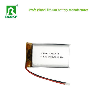 Lithium polymer pin pin 3.7V 1500mAh 103048 Cho thiết bị kỹ thuật số