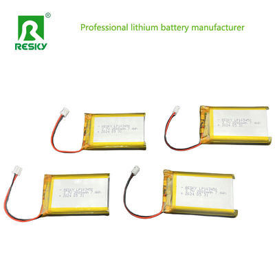Lưu trữ pin Lithium Polymer Cell 103450 3.7V 1800mAh Cho thiết bị y tế