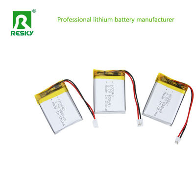 Lithium polymer pin pin 3.7V 603040 750mAh pin sạc cho đèn 3D