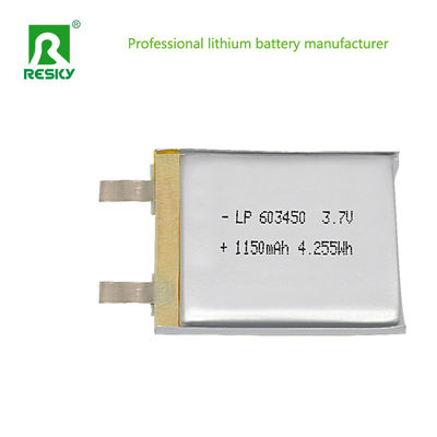 Phòng pin Lithium Polymer năng lượng mặt trời 3.7V 603450 pin 1200mAh cho báo động thang máy