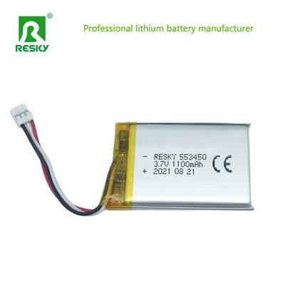 Pin LP553450 3.7V 1100mAh Pin Lithium Polymer cho Đồng hồ thông minh