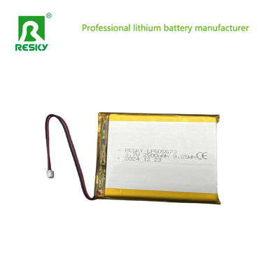505573 Lithium Ion Polymer Cell 2500mAh 3.7V 7.4V Đối với thiết bị y tế