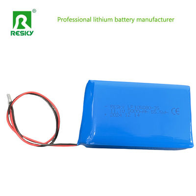 Bộ pin Lithium Polymer sạc lại 105080 115181 11.1V 5000mAh 55.5Wh Cho Power Bank