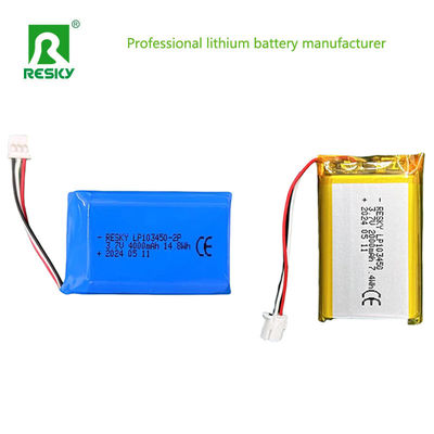 2s Lithium Polymer Battery Pack 103450 7.4v 2000mAh 14.8wh Pin Li-ion