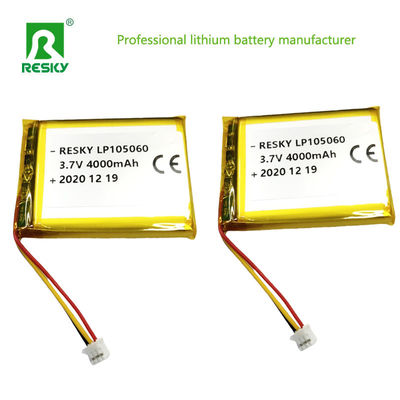 105060 pin Lithium Polymer Lipo 3.7V 4000mAh cho loa Bluetooth