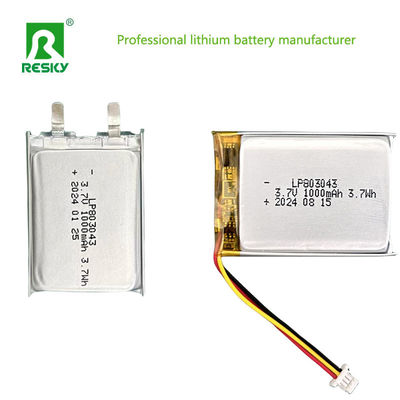 Pin Lithium Polymer sạc lại Lipo pin pin 803040 3.7V 1000mAh