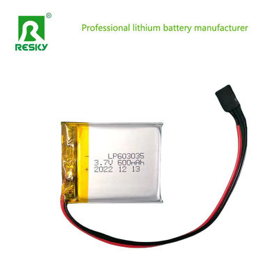 603035 Lithium Polymer Battery Cell 3.7V 600mAh Pin Li-Polymer sạc lại