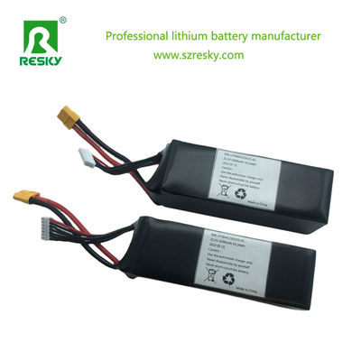 Uav RC pin lithium ion 7545135 30c 4200mAh 22,2V