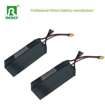 Máy bay không người lái RC pin lithium 4s 3s 11.1V 14.8V 22.2V 2200mAh 35c pin Li-Polymer