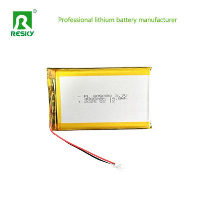 Pin điện 805080 3.7V 4000mAh 14.8wh Bộ pin lithium ion sạc lại