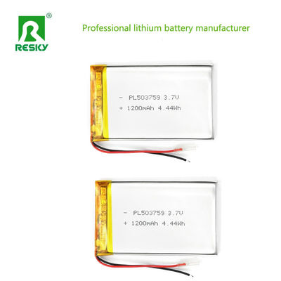 Pin Lipo 503759 3.7v 1200mAh 4.44wh Bộ pin lithium ion sạc lại