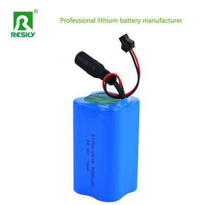 21700 5000mAh pin pin 14.8v 74wh Li-Ion pin Pack cho ánh sáng đường phố mặt trời ở 300g