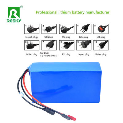 Phòng pin lithium ICR18650 3.7v 2600mAh 36V 7.8Ah Li-Ion Battery Pack cho xe tay ga điện