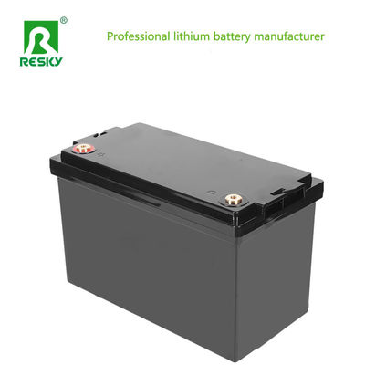 Bộ pin Lithium Iron Phosphate Lifepo4 12.8V 100Ah có thể sạc lại cho lưu trữ năng lượng mặt trời