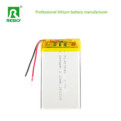 Pin Lithium Ion Polymer 403048 3.7V 600mAh 2.22wh Lipo Pin Pin cho Máy theo dõi GPS cho thú cưng