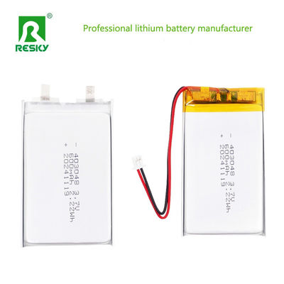 Pin pin năng lượng mặt trời 403048 3.7V 600mAh 2.22wh Pin Lithium Polymer cho Đồng hồ thông minh