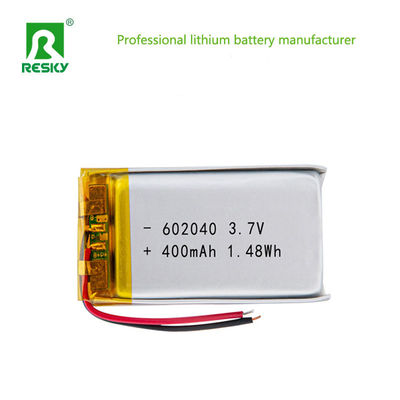 pin pin lithium polymer sạc 602040 400mAh 450mAh pin lipo công suất 3,7V