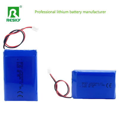 Power Lithium Polymer Battery Pack 803450 2S 7.4V 1500mAh 11.1wh pin lipo cho thiết bị theo dõi
