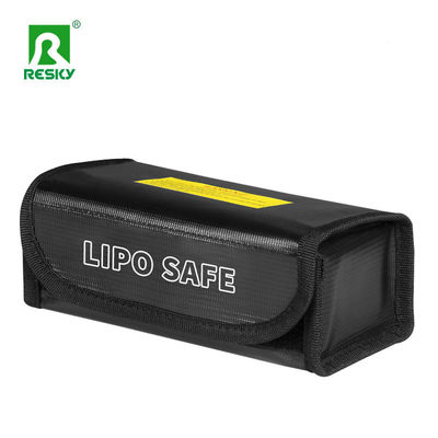 Kính sợi Zipper hai RC Lipo pin túi an toàn chống cháy chống nước 60 X 75 X 185mm