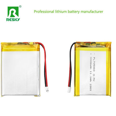 Lithium Polymer Battery Cell 103765 3.7V 3000mAh 11.1wh Sản phẩm kỹ thuật số nhỏ
