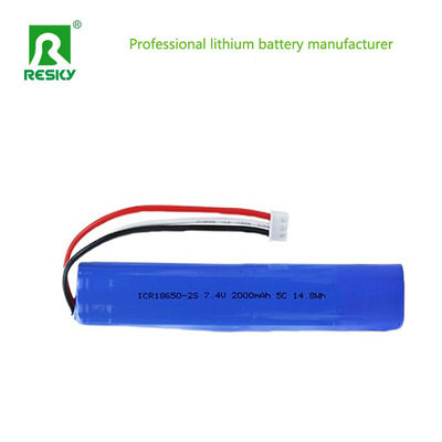 Pin Lithium mặt trời sạc 18650 7.4v 3500mAh Power Lithium Ion Battery Pack