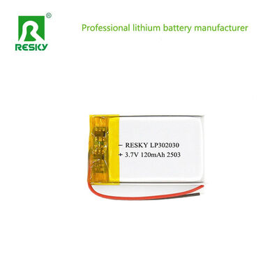 Pin Lithium có thể sạc lại 302030 3.7V 120mAh Pin Li-ion Li-polymer cho Bút ghi âm